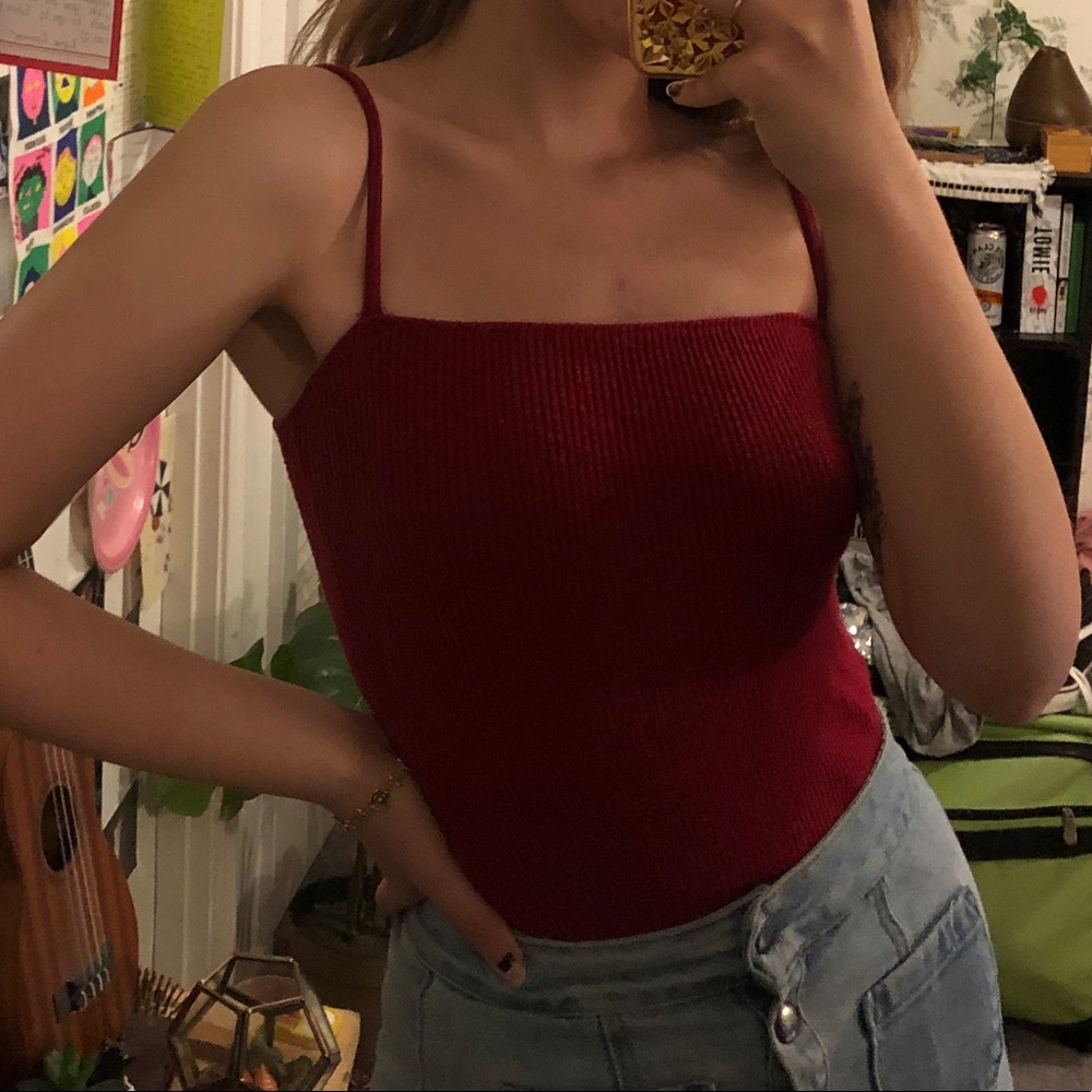 Red Bodysuit